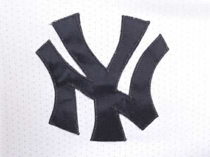 USA製 MLB オフィシャル Majestic ヤンキース ベースボール シャツ メンズ XL / ユニフォーム ゲームシャツ メジャーリーグ 半袖シャツ 白