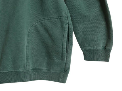 90s オールド ギャップ ハーフジップ スウェット メンズ XL プルオーバー 裏起毛 トレーナー 無地 ポケット付き ハイネック ヘビーウェイト