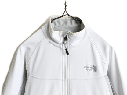 US企画 ■ ノースフェイス WIND STOPPER ソフトシェル ジャケット レディース S The North face ストレッチ ジャンパー アウトドア 2トーン
