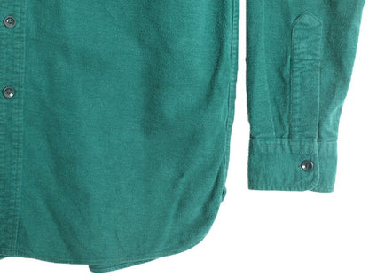 80s エルエルビーン コットン シャモア クロス シャツ メンズ L 程/ 80年代 ヴィンテージ LLBEAN ネルシャツ フランネル 長袖シャツ 旧タグ