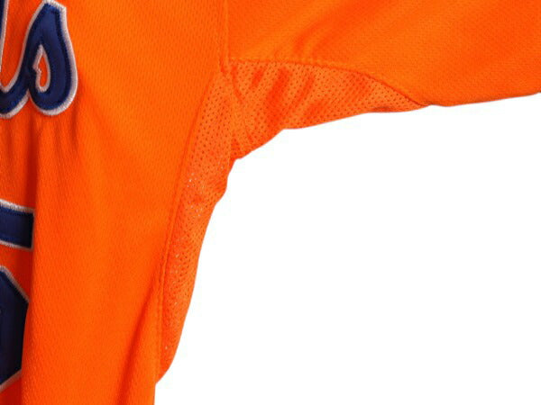MLB オフィシャル マジェスティック メッツ ベースボール シャツ メンズ XL 程/ ゲームシャツ ジャージ 半袖シャツ ユニフォーム 大リーグ