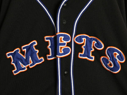 MLB オフィシャル トゥルーファン メッツ ベースボール シャツ メンズ XL / ゲームシャツ ユニフォーム ジャージ 半袖シャツ 野球 大リーグ