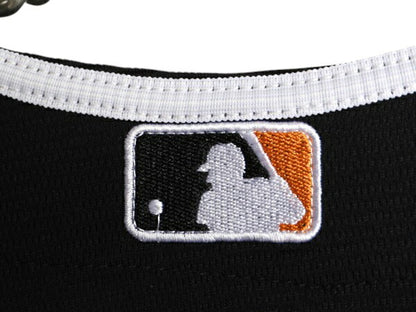 MLB オフィシャル マジェスティック マーリンズ ベースボール シャツ メンズ XL ゲームシャツ ユニフォーム ジャージ 半袖シャツ 大リーグ
