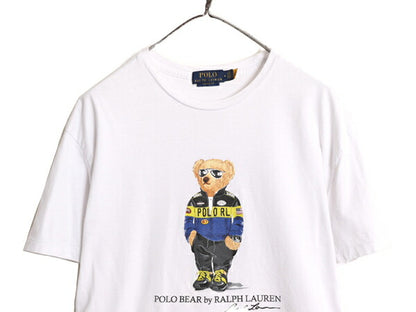 ポロベアー ポロ ラルフローレン プリント 半袖 Tシャツ メンズ レディース M / キャラクター 半袖Tシャツ シングルステッチ クルーネック