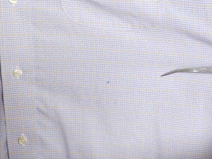 ブルックスブラザーズ チェック 長袖 ボタンダウン シャツ メンズ L 程 BROOKS BROTHERS 長袖シャツ ワイシャツ ポケット付き マルチカラー