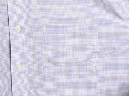 ブルックスブラザーズ チェック 長袖 ボタンダウン シャツ メンズ L 程 BROOKS BROTHERS 長袖シャツ ワイシャツ ポケット付き マルチカラー