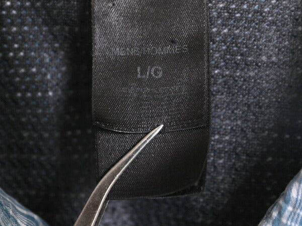 ノースフェイス チェック 半袖 シャツ メンズ L The North Face アウトドア ポケット付き 半袖シャツ ワンポイント 2トーン MODAL ボックス