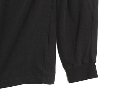 ノースフェイス 両面 プリント 長袖 Tシャツ メンズ L / The North Face アウトドア ロンT ボックスロゴ バックプリント クルーネック 黒