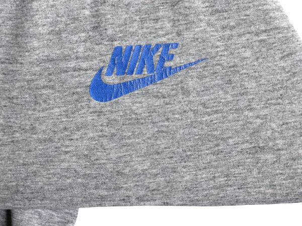 90s USA製 ナイキ プリント Tシャツ メンズ XL / オールド 初期 銀タグ テニス スウッシュ ロゴ  当時物 シングルステッチ 大きいサイズ 灰
