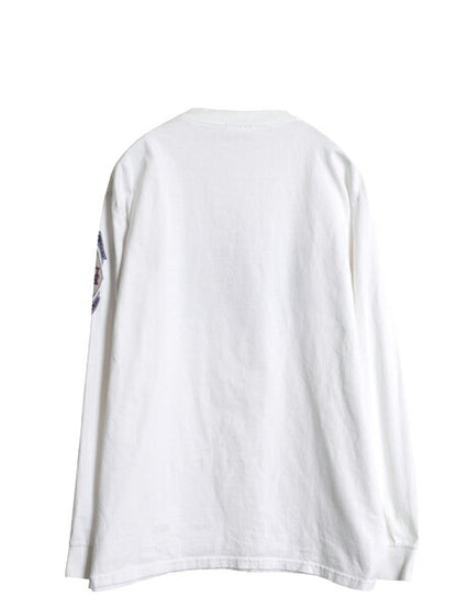 00s メッツ ロゴ プリント 長袖 Tシャツ メンズ M オールド MLB オフィシャル ナイキ センター スウッシュ ヘビーウェイト 大リーグ ロンT