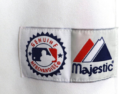 USA製 インディアンズ ベースボール シャツ メンズ XL / MLB オフィシャル マジェスティック 大リーグ ユニフォーム 大きいサイズ ジャージ
