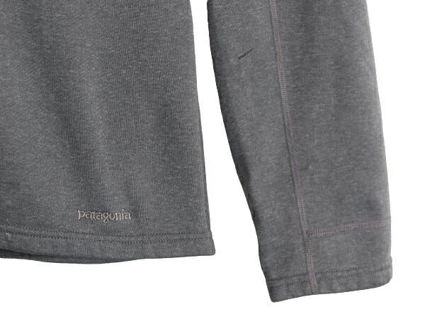 00s 01年製 パタゴニア キャプリーン 4 エクスペディション ウェイト ハーフジップ メンズ L オールド patagonia 裏 フリース トップス 灰