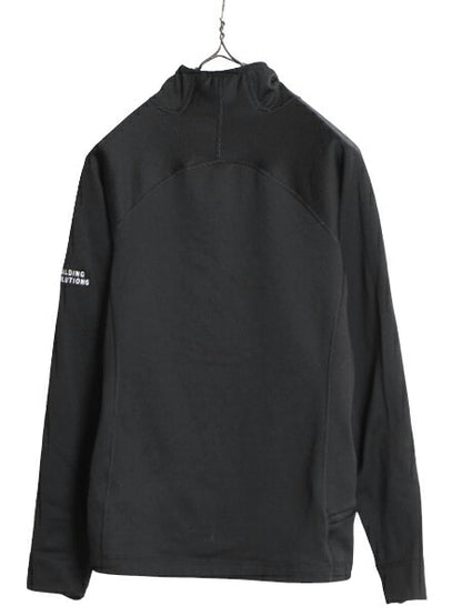18年製 パタゴニア クロストレック ジャケット レディース S PATAGONIA 裏 フリース ストレッチ プルオーバー ハーフジップ ハイネック 黒