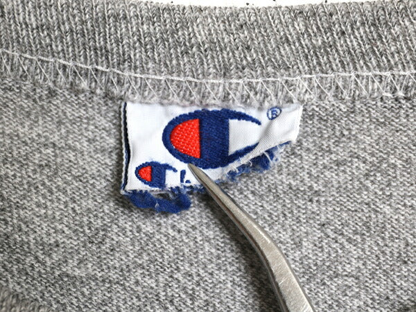 90s チャンピオン 3段 カレッジ プリント 半袖 Tシャツ メンズ M 程 オールド ワンポイント 88 12 シングルステッチ ヘビーウェイト 目付き