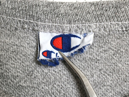90s チャンピオン 3段 カレッジ プリント 半袖 Tシャツ メンズ M 程 オールド ワンポイント 88 12 シングルステッチ ヘビーウェイト 目付き