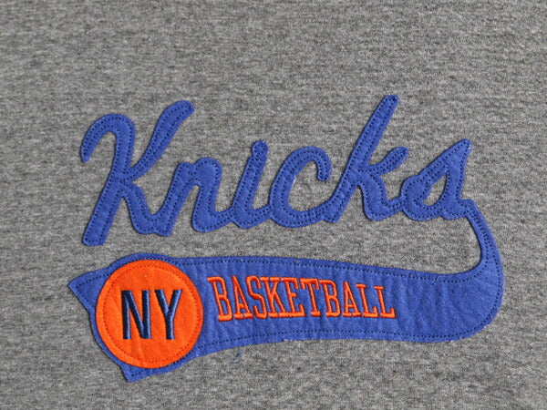 00s NBA オフィシャル ナイキ ニックス 長袖 Tシャツ メンズ L 00年代 オールド NIKE センター スモール スウッシュ ヘビーウェイト バスケ