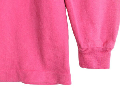 80s USA製 エルエルビーン タートルネック ボーダー 長袖 Tシャツ レディース L / ヴィンテージ LLBEAN ラガーシャツ 素材 ヘビーウェイト