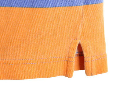 90s OLD GAP ボーダー 鹿の子 半袖 ポロシャツ メンズ M 90年代 オールド ギャップ 半袖シャツ コットン 旧タグ ヘビーウェイト ツートーン