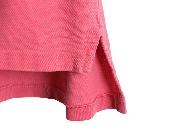 90s OLD GAP 無地 鹿の子 半袖 ポロシャツ メンズ XL 古着 90年代 オールド ギャップ 半袖シャツ 旧タグ カノコ コットン シンプル ピンク