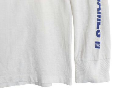 80s USA製 ロス五輪 リーバイス プリント 長袖 Tシャツ メンズ レディース L ヴィンテージ オリンピック ロンT ロングスリーブ 袖プリント