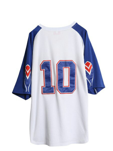 ブレーブス ベースボール シャツ メンズ M / MLB オフィシャル ミッチェルアンドネス 大リーグ ユニフォーム プルオーバー 半袖シャツ 復刻