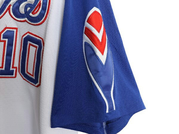 ブレーブス ベースボール シャツ メンズ M / MLB オフィシャル ミッチェルアンドネス 大リーグ ユニフォーム プルオーバー 半袖シャツ 復刻
