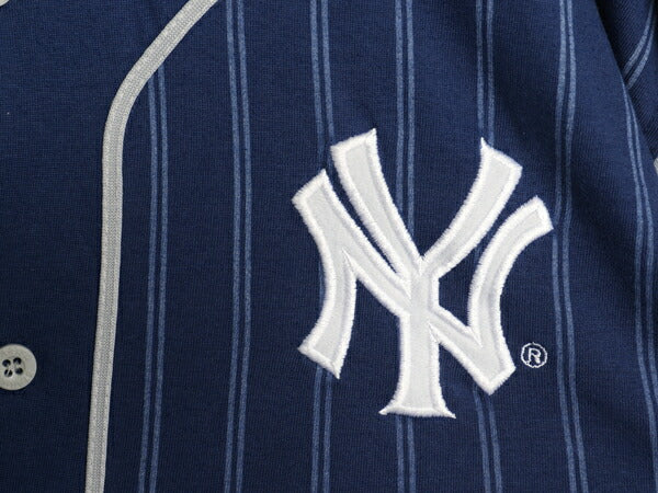 90s ヤンキース ベースボール シャツ メンズ L / オールド MLB オフィシャル スターター 大リーグ ユニフォーム 半袖シャツ ヘビーウェイト