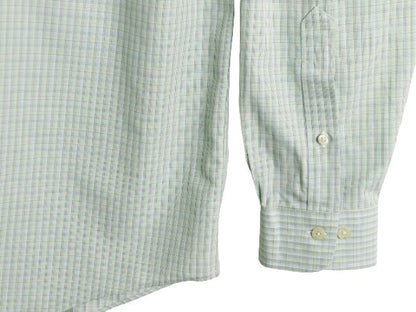ブルックスブラザーズ チェック 長袖 ボタンダウン シャツ メンズ L Brooks Brothers ノーアイロン ワイシャツ マルチカラー ポケット付き