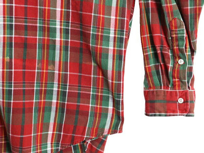 90s THE BIG SHIRT ラルフローレン チェック ボタンダウン ヘビー フランネル シャツ メンズ XL オールド ポロ ビッグシャツ 大きいサイズ
