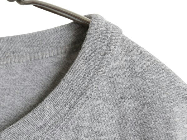 90s チャンピオン 3段 カレッジ フットボール プリント Tシャツ メンズ XL オールド カットソー 大きいサイズ ヘビーウェイト 目付き 杢灰