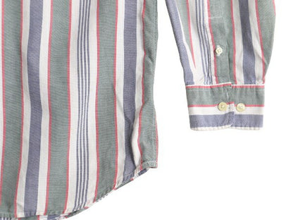 90s ドッカーズ リーバイス オックスフォード ストライプ 長袖 ボタンダウン シャツ メンズ L 90年代 オールド LEVIS DOCKERS マルチカラー