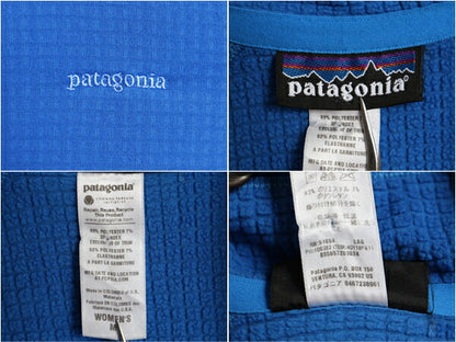 11年製 パタゴニア R1 プルオーバー レディース M Patagonia アウトドア 裏 フリース ジャケット ハーフジップ 長袖Tシャツ レギュレーター