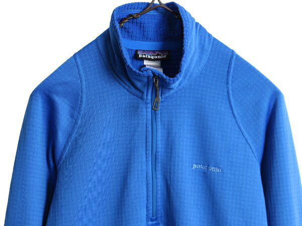 11年製 パタゴニア R1 プルオーバー レディース M Patagonia アウトドア 裏 フリース ジャケット ハーフジップ 長袖Tシャツ レギュレーター