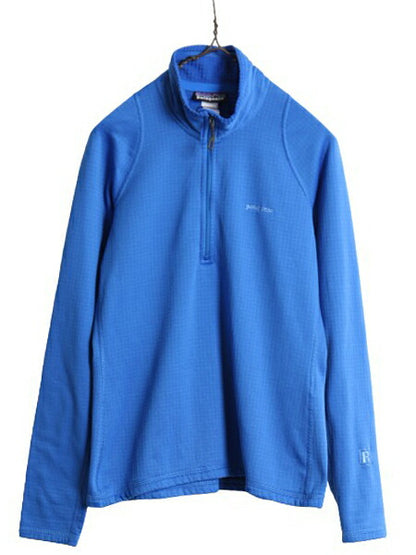11年製 パタゴニア R1 プルオーバー レディース M Patagonia アウトドア 裏 フリース ジャケット ハーフジップ 長袖Tシャツ レギュレーター