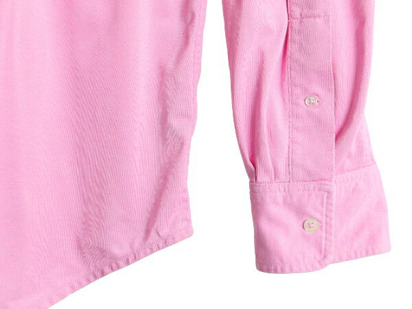 ポロゴルフ ラルフローレン 長袖 シャツ メンズ M / POLO GOLF 長袖シャツ シンプル 無地 ペルー製 ピマ コットン ストレッチ ポニー無し