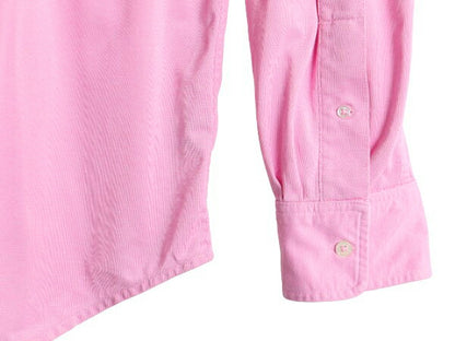 ポロゴルフ ラルフローレン 長袖 シャツ メンズ M / POLO GOLF 長袖シャツ シンプル 無地 ペルー製 ピマ コットン ストレッチ ポニー無し