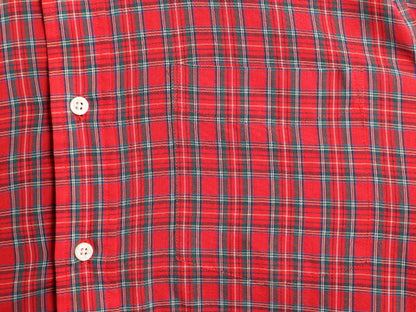70s チャップス ラルフローレン チェック ボタンダウン シャツ メンズ M 程/ 70年代 ヴィンテージ CHAPS ポロ BD 長袖シャツ マルチカラー