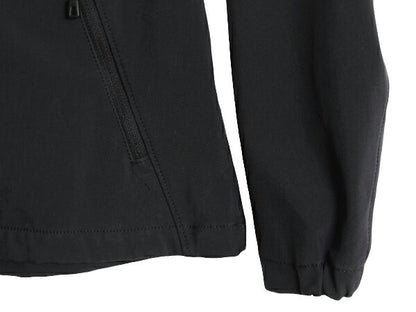 17年製 パタゴニア サイドセンド ジャケット レディース S Patagonia ソフトシェル ジャンパー ストレッチ アウトドア ブラック フルジップ