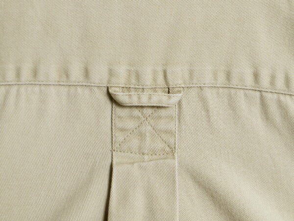 90s エディーバウアー 長袖 ボタンダウン シャツ メンズ M / 90年代 オールド Eddie Bauer 長袖シャツ コットン ワンポイント ポケット付き