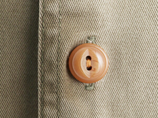 00s オービス コットン 長袖 シャツ メンズ L 古着 00年代 オールド ORVIS アウトドア ヘビーウェイト 長袖シャツ ポケット付き 無地 チノ