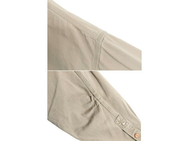 00s オービス コットン 長袖 シャツ メンズ L 古着 00年代 オールド ORVIS アウトドア ヘビーウェイト 長袖シャツ ポケット付き 無地 チノ