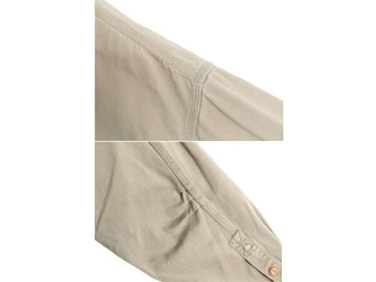 00s オービス コットン 長袖 シャツ メンズ L 古着 00年代 オールド ORVIS アウトドア ヘビーウェイト 長袖シャツ ポケット付き 無地 チノ