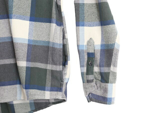 オービス ヘビー フランネル シャツ ジャケット メンズ M 古着 ORVIS アウトドア コットン 長袖シャツ ネルシャツ ヘビーウェイト チェック