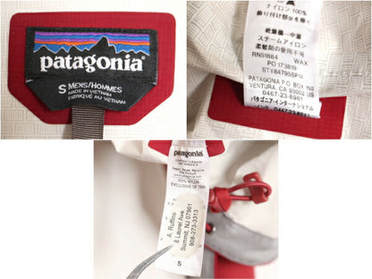 14年製 パタゴニア トレントシェル ストレッチ ジャケット メンズ S / PATAGONIA  ナイロン ジャンパー マウンテンパーカー パッカブル 赤