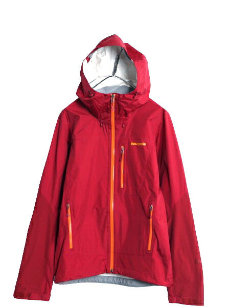 14年製 パタゴニア トレントシェル ストレッチ ジャケット メンズ S / PATAGONIA  ナイロン ジャンパー マウンテンパーカー パッカブル 赤