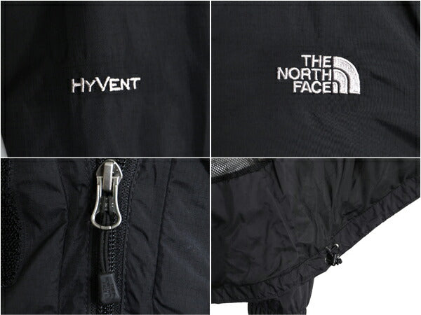 ノースフェイス HYVENT マウンテンパーカー ジャケット レディース S / The North Face アウトドア ジャンパー ナイロン マンパ ブラック