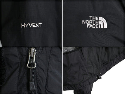 ノースフェイス HYVENT マウンテンパーカー ジャケット レディース S / The North Face アウトドア ジャンパー ナイロン マンパ ブラック