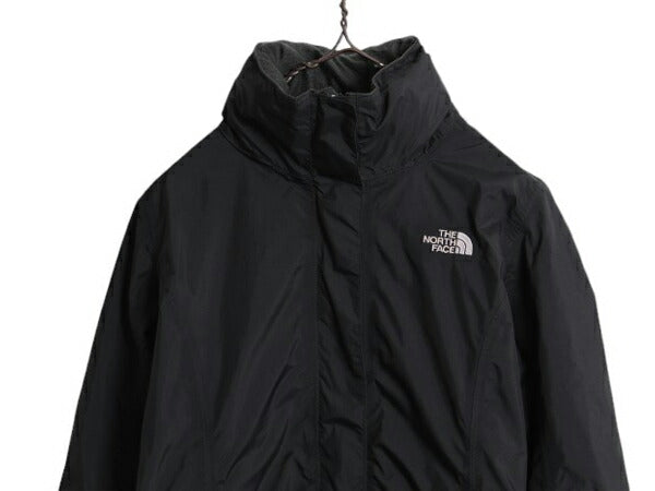 ノースフェイス HYVENT マウンテンパーカー ジャケット レディース S / The North Face アウトドア ジャンパー ナイロン マンパ ブラック