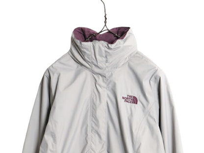 ノースフェイス HYVENT マウンテンパーカー ジャケット レディース S / The North Face アウトドア ジャンパー ナイロン マンパ グレー 灰