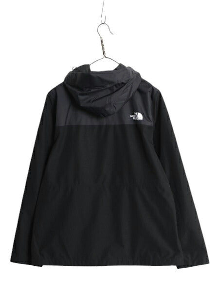 ノースフェイス DRYVENT マウンテンパーカー ジャケット レディース L The North Face ナイロン フルジップ マンパ  黒 ブルゾン ブラック